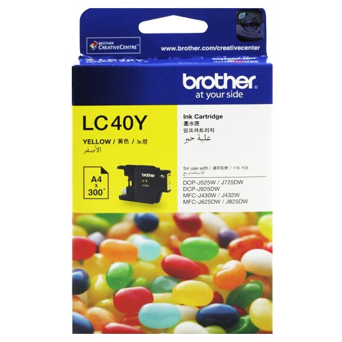 Brother LC-40Y Yellow