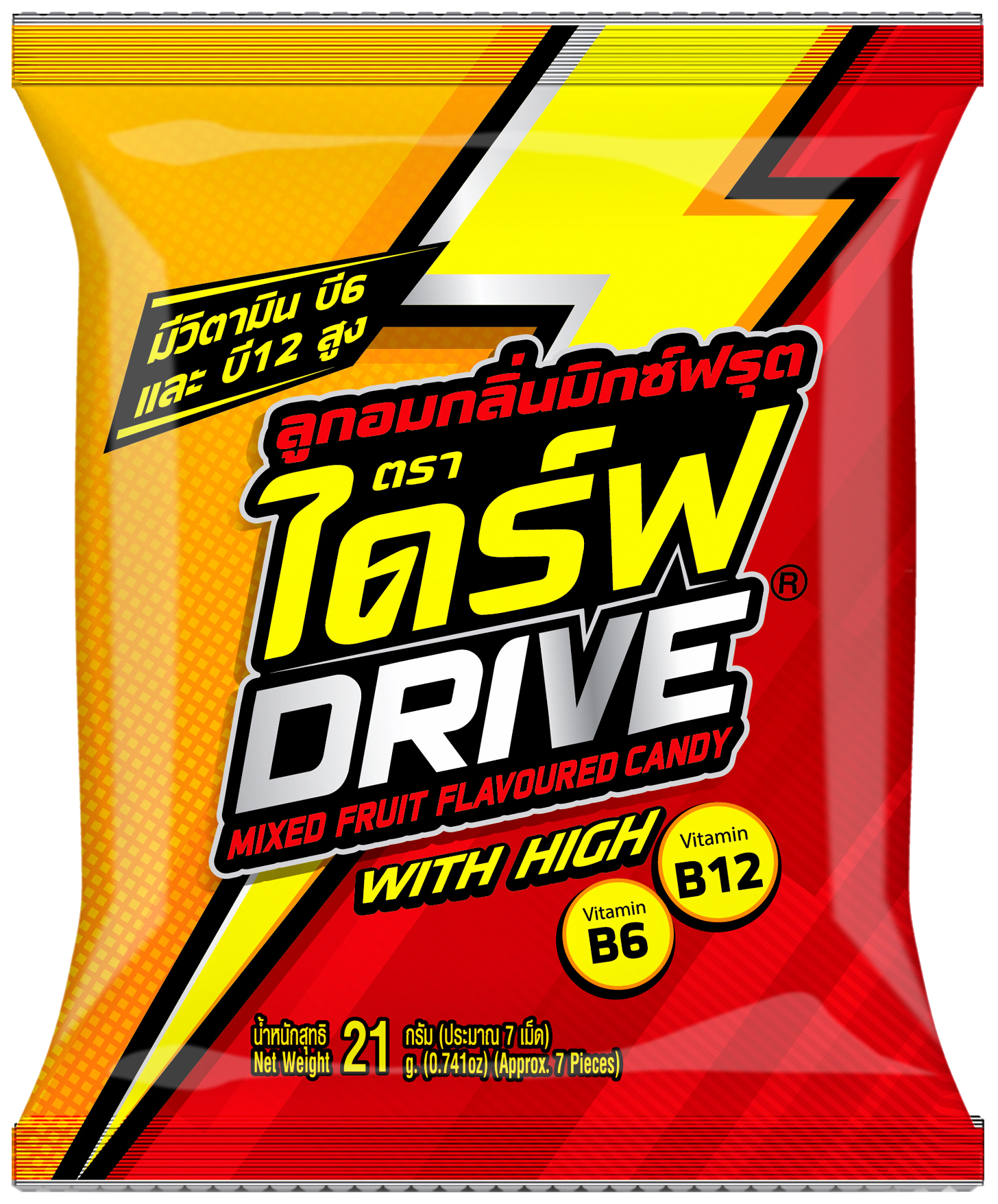DRIVE Mixed Fruit Flavoured Candy