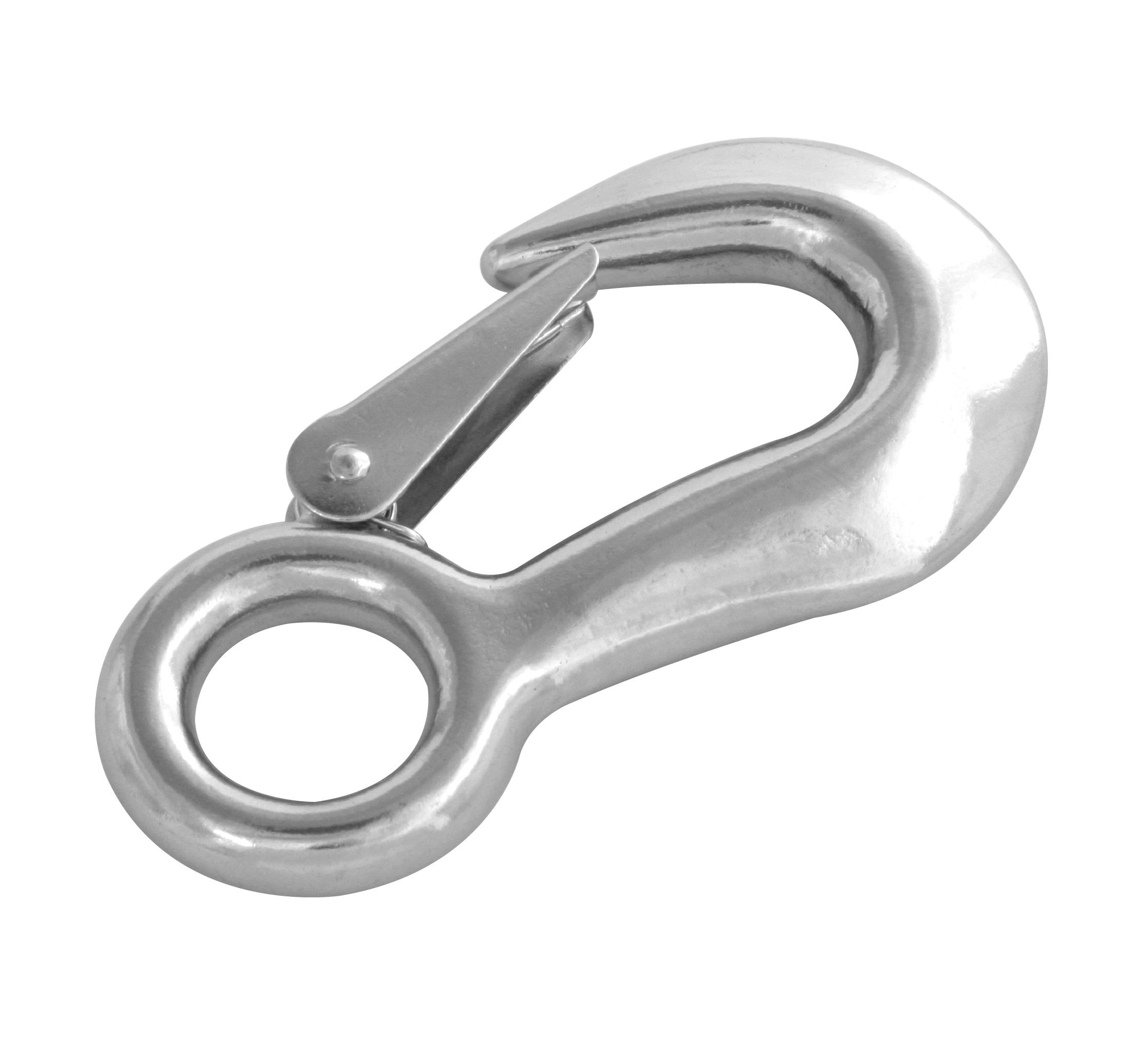 Heavy safety snap hook (with safety latch)