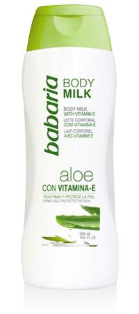 Babaria Body Milk Aloe With Vitamin E