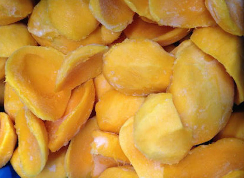 Frozen Sliced Mango 1 kg bakeryland