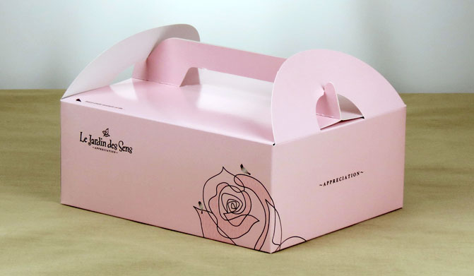 2401A Pink Box: Le Jardin Des Sens 18.5*22.5*9 cm