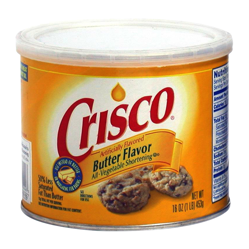 Butter Flavor Crisco 16 oz - Bakeryland
