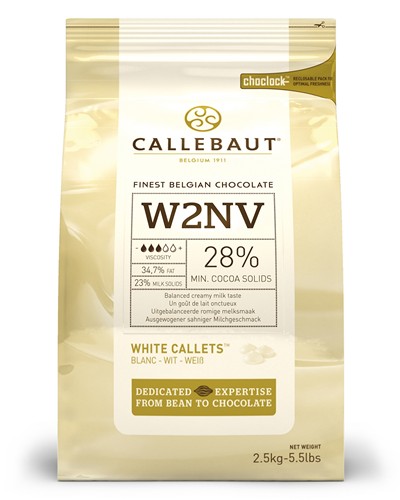White Couverture:Callebaut 2.5 กก.
