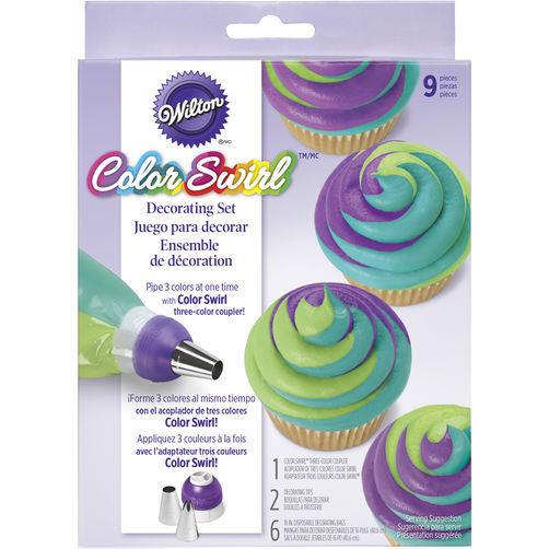 21047072 Wilton TRI COLOR DECORATING SET bakeryland