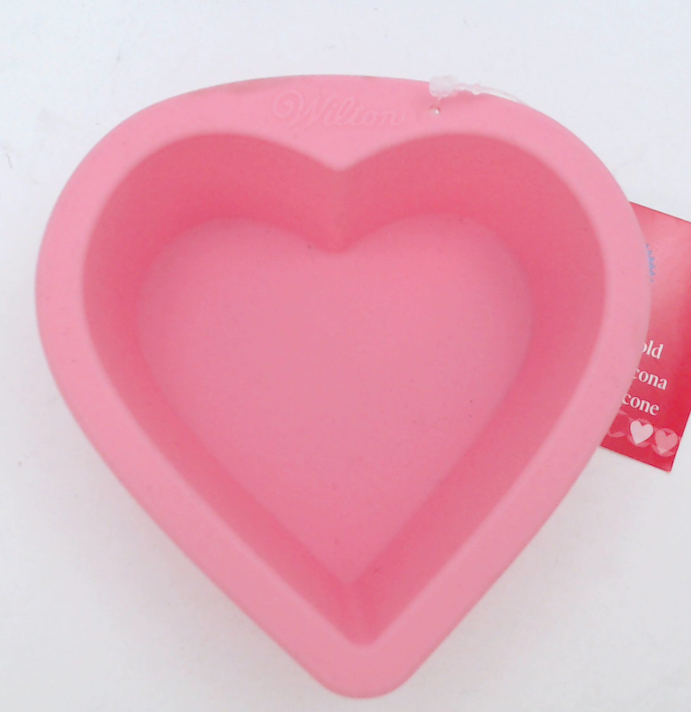 wilton heart silicone mold