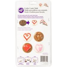 2115-1352 Wilton HEART COOKIE CANDY MOLD