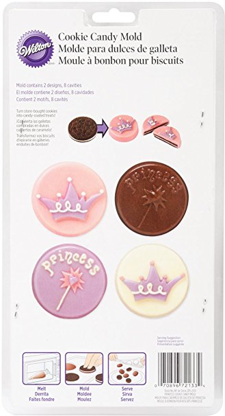 2115-2133 Wilton PRINCESS COOKIE CANDY MOLD