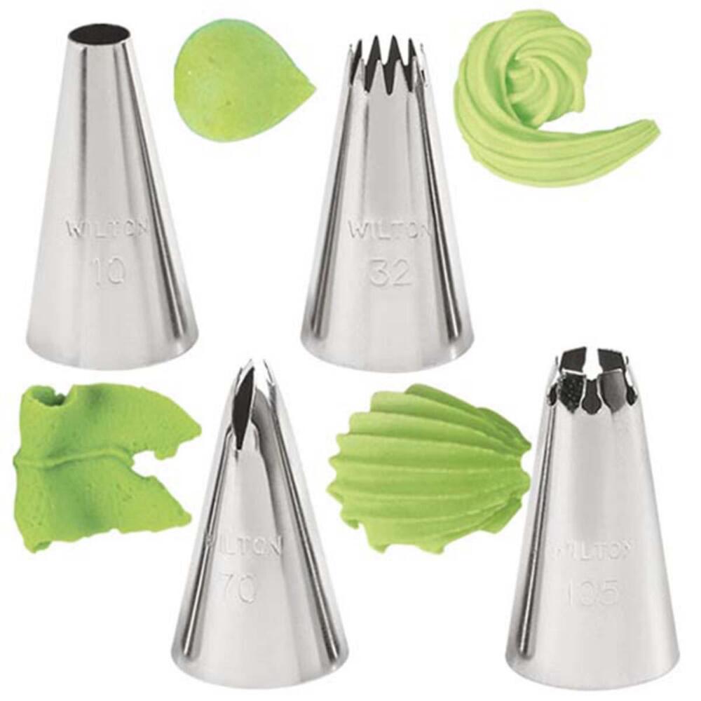 4184567 Wilton 4PC BORDER TIP SET bakeryland