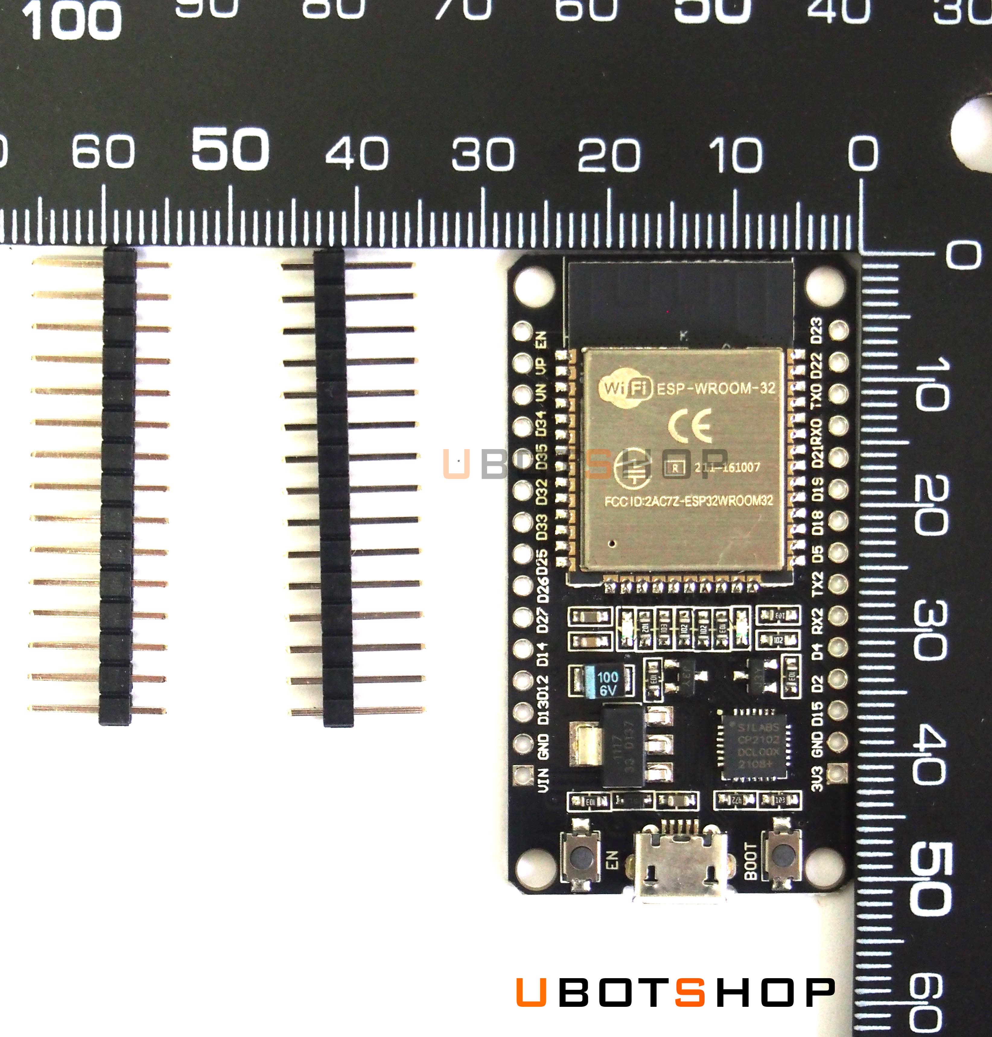 WIFI+Bluetooth 2-in-1 dual-core ESP32 wireless Bluetooth module (BE0005)