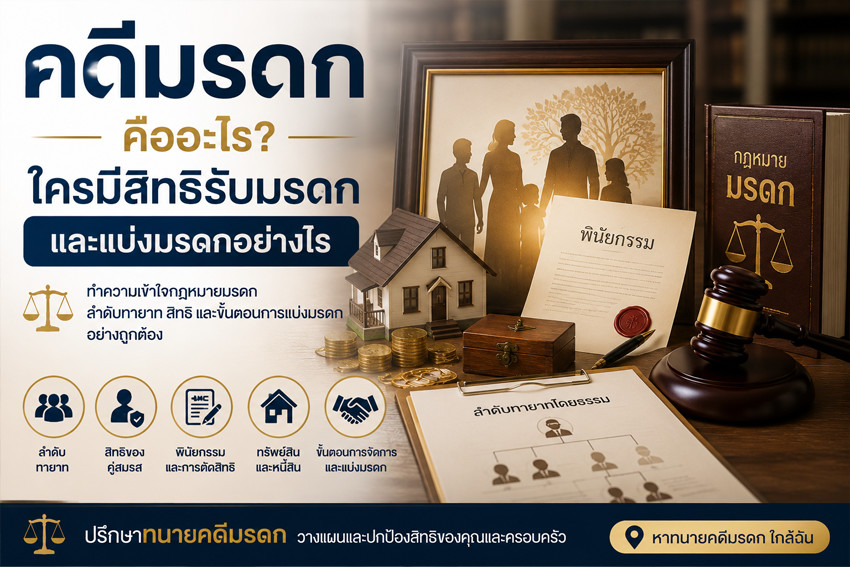 หาทนายคดีมรดก