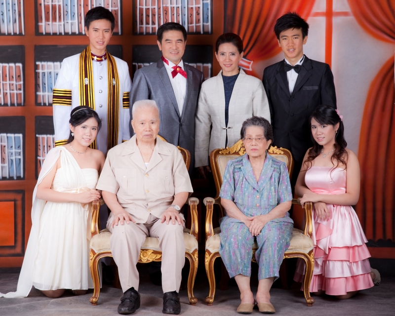 ถ่ายรูปครอบครัว