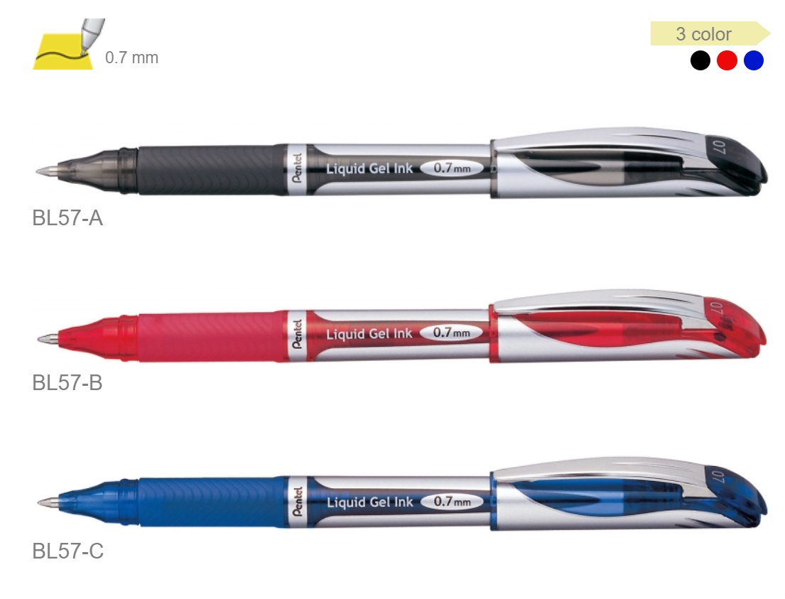 ปากกาเพนเทล BL-57 0.7 ENERGEL