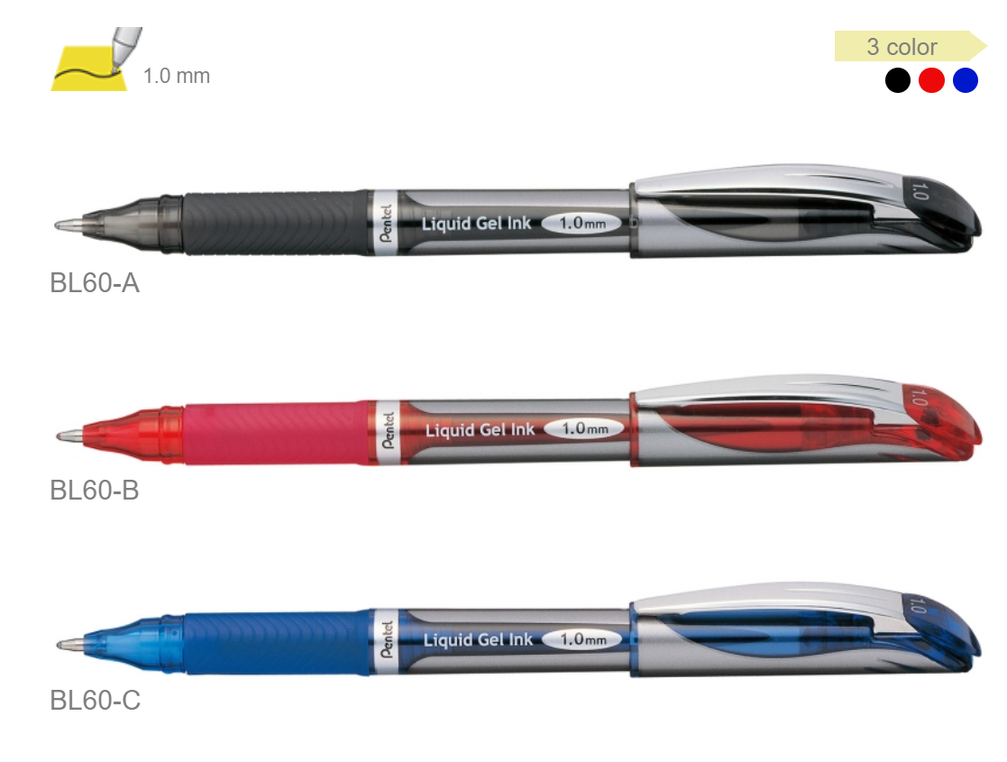 ปากกาเพนเทล BL-60 1.0 ENERGEL 