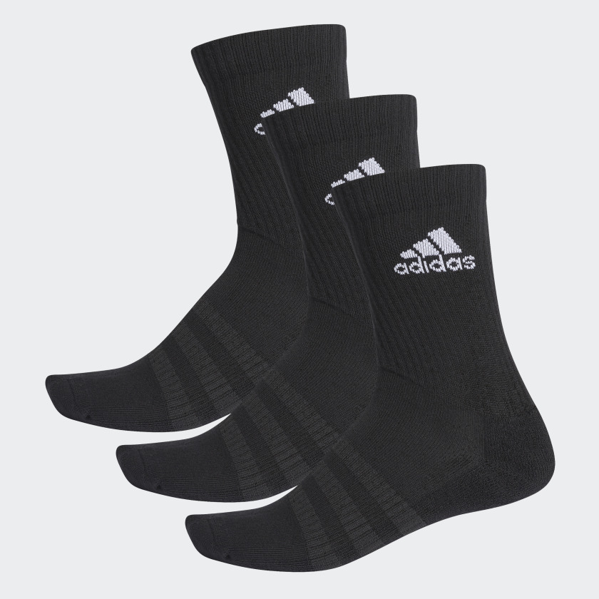 ถุงเท้า Adidas Cushioned Crew Socks - DZ9357