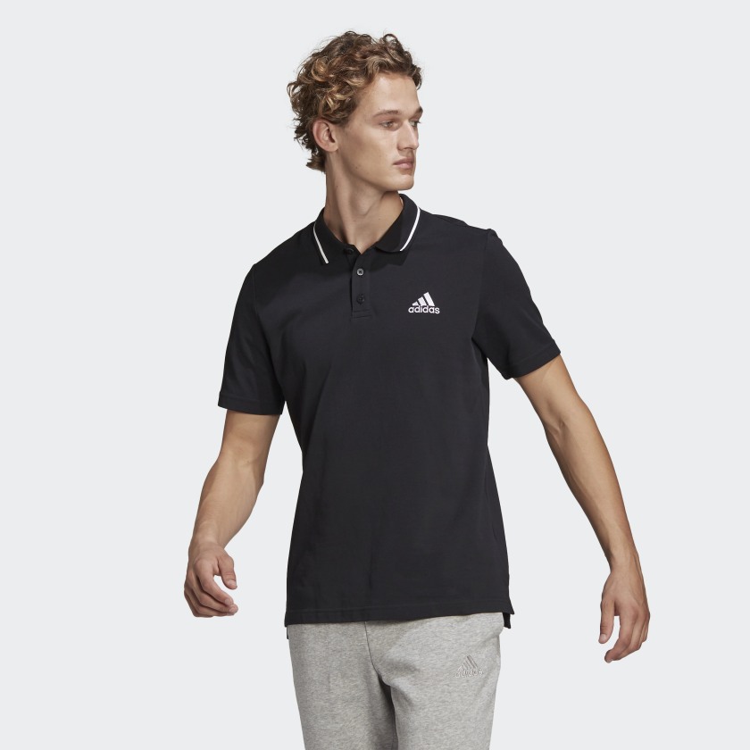 เสื้อกีฬาชาย Adidas Aeroready Essentials Piqué Small Logo - GK9027