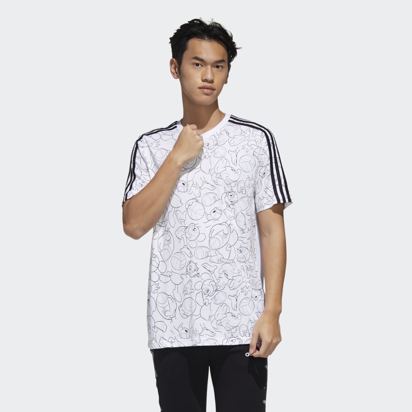 เสื้อยืดชาย Adidas Disney Allover Print - GD5861