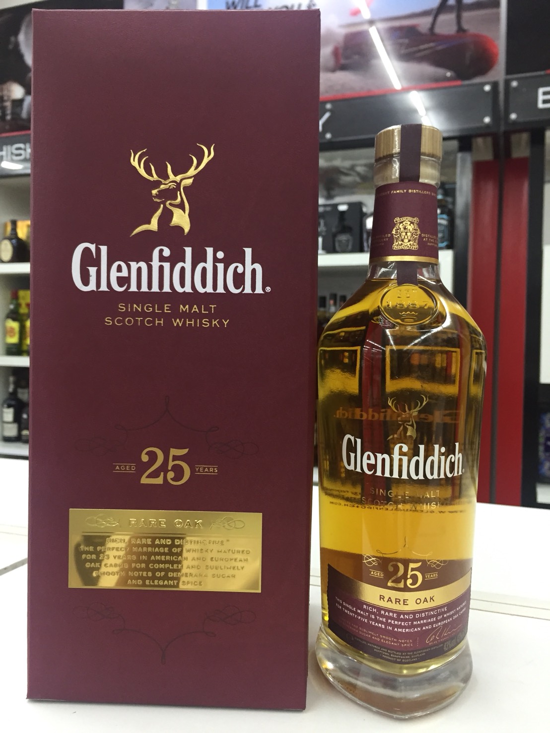 Glenfiddich 25y Rare Oak 70cl (43%)
