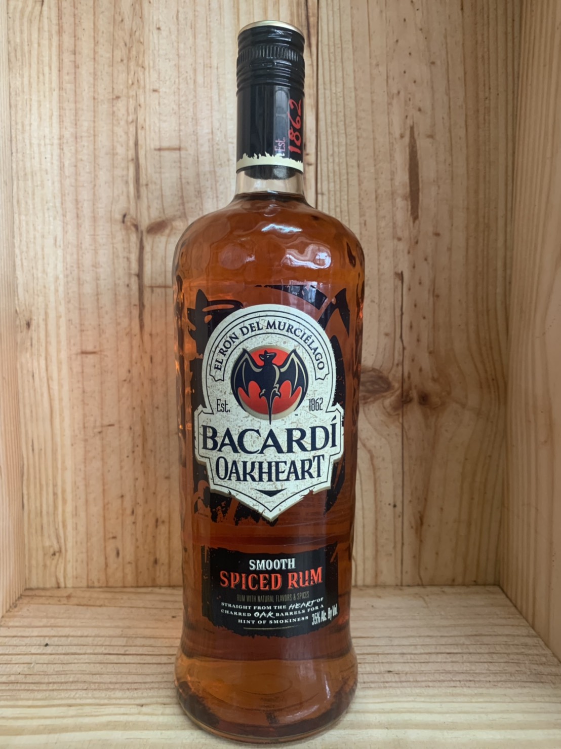 Bacardi Oakheart Spiced Rum Spirit Drink 1L (35%)