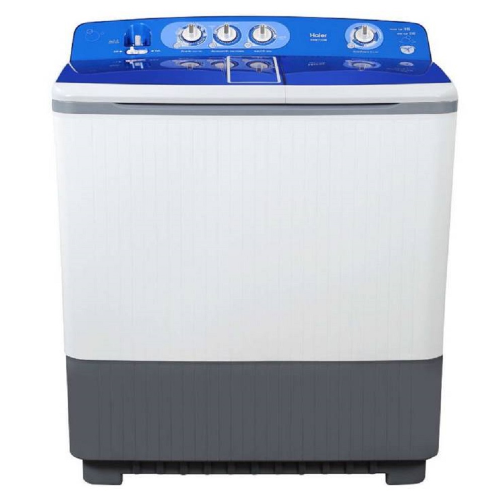 เครื่องซักผ้าฝาบน 2 ถัง HAIER 10 กิโลกรัม HR-HWM-T100OXI