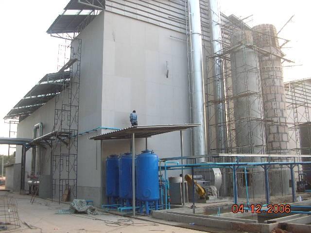 รับเหมาก่อสร้าง : อาคารโรงงานถุงมือยางซันไทย