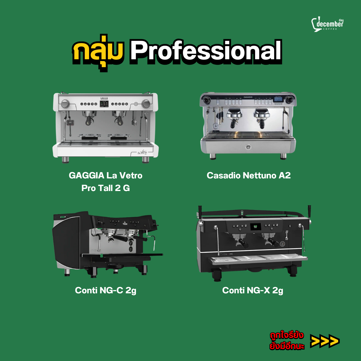 ເຄື່ອງຊົງກາເຟລະດັບ Professional ໃນງານ Coffee Mega Deal 2026