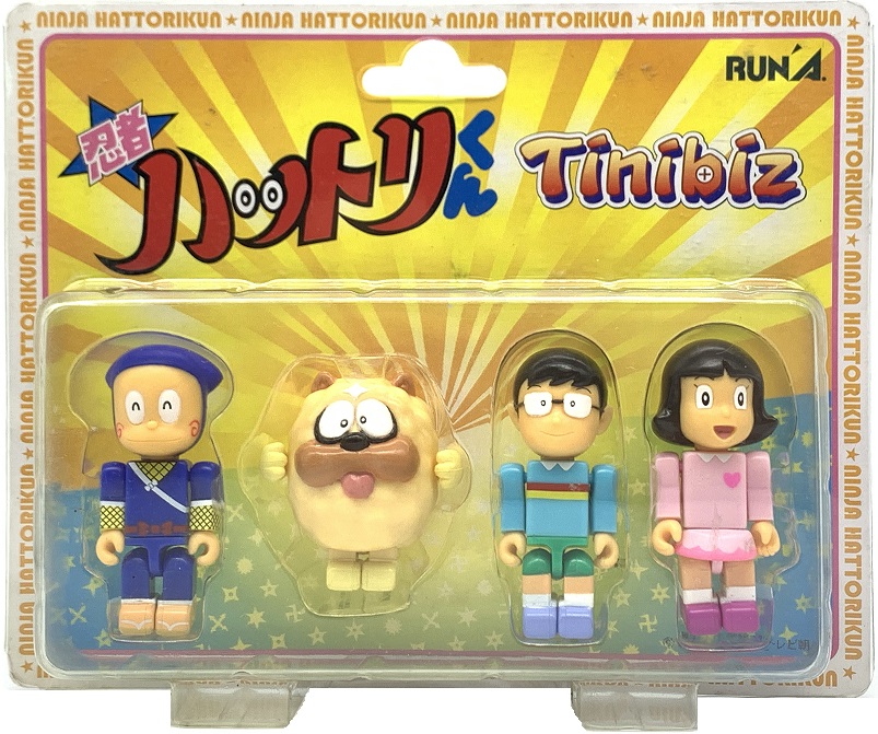 SEGA Tinibiz Joy Ninja Hattori Kun Tainibittsu Action Figures Set A + B ... - IMG 5791