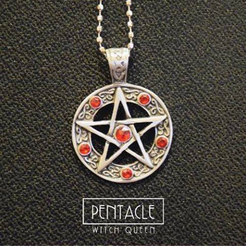 Pendant of Pentacle (red)