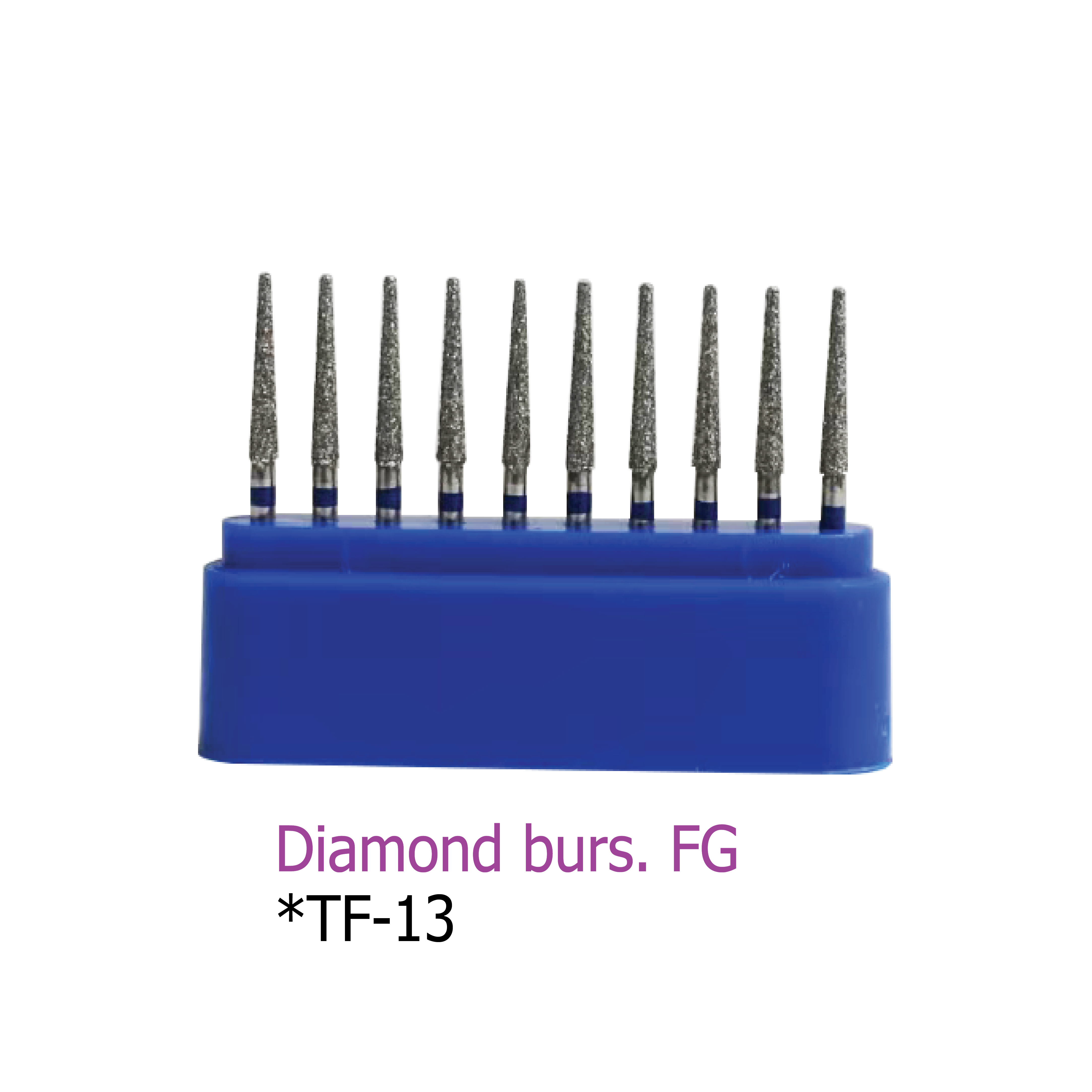 Diamond burs. FG *TF13 prominentdental