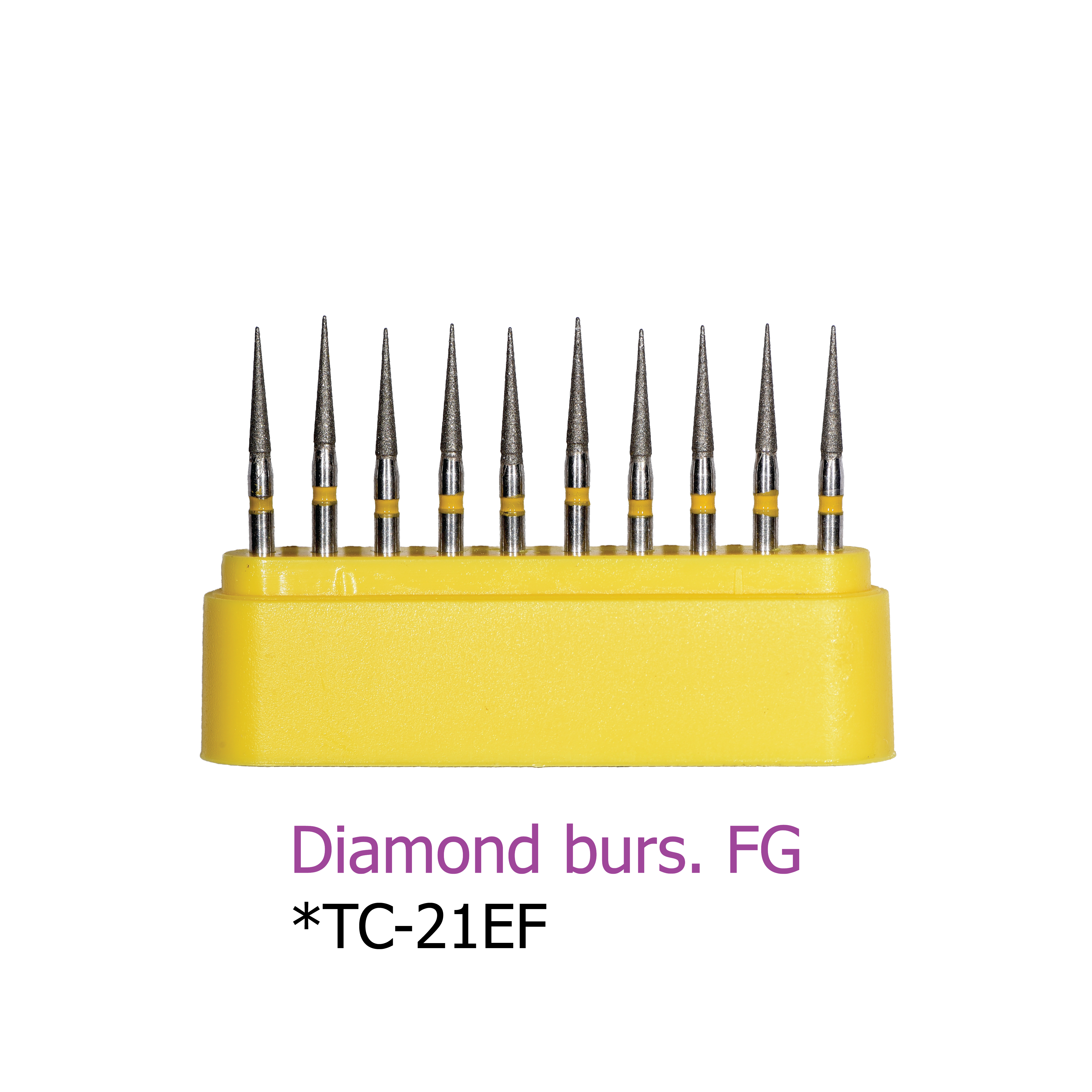 Diamond burs. FG *TC-21EF