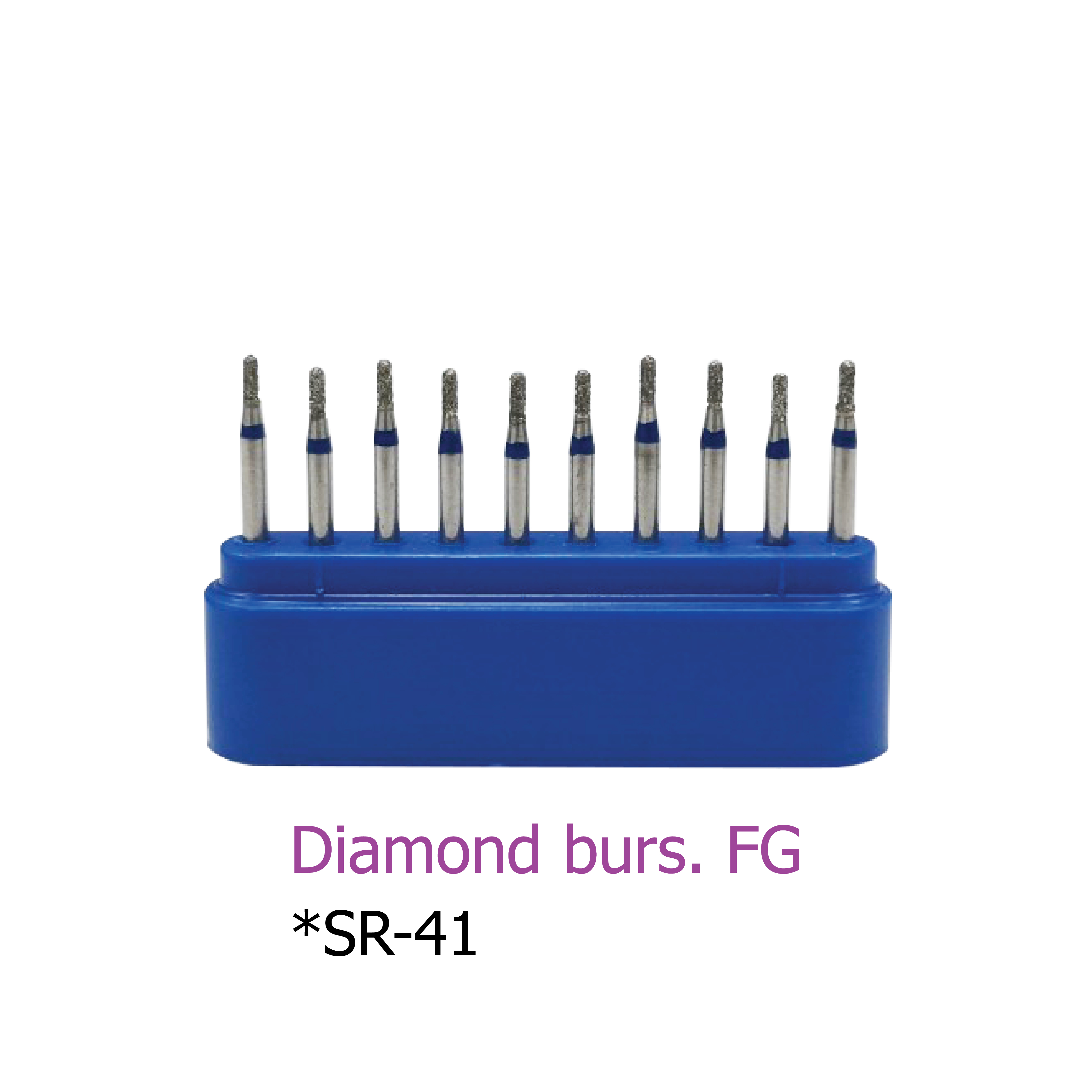 Diamond burs. FG *SR-41