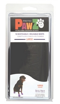 Wagging Tail Dog boots L , Black