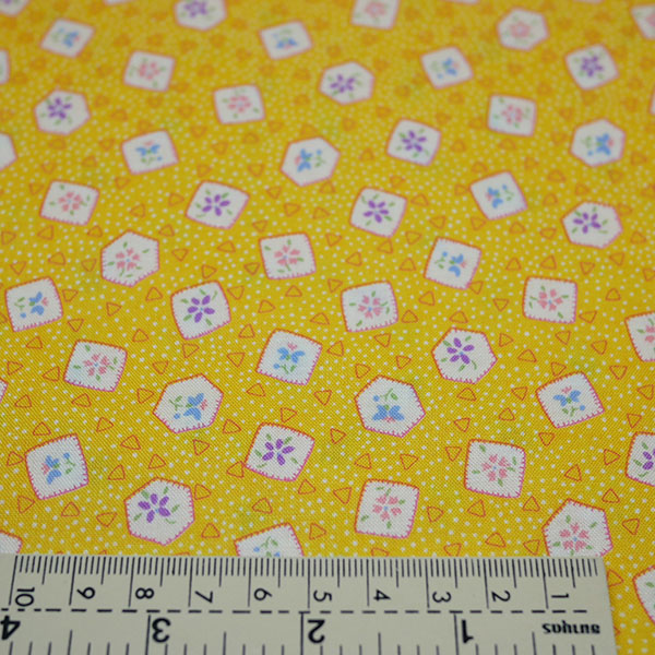 ผ้า cotton ญี่ปุ่น LECIEN 30s style ขนาด 1/4 m.(55 x 50 cm.)