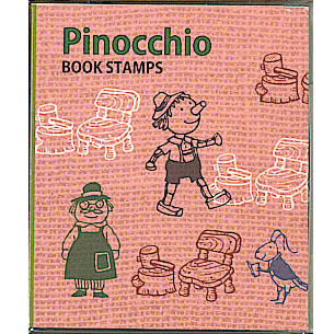 Stamp Set ชุด Pinocchio ขนาดทั้ง set 6.5*7.5*1.8 cm.