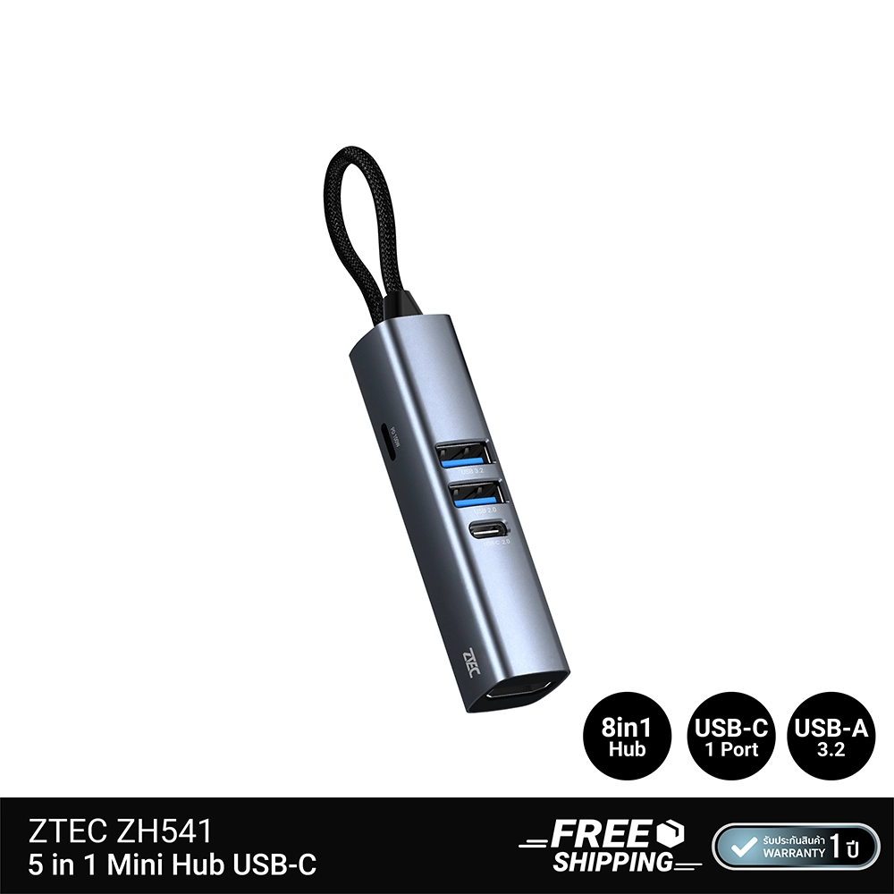 HUB 8 in 1 ZTEC ZH841