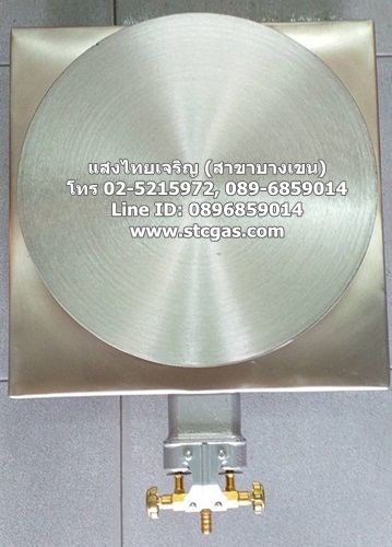 เตาเครปญี่ปุ่น ใช้แก๊ส สแตนเลสอย่างหนา ขนาด 14 นิ้ว สินค้าไทย