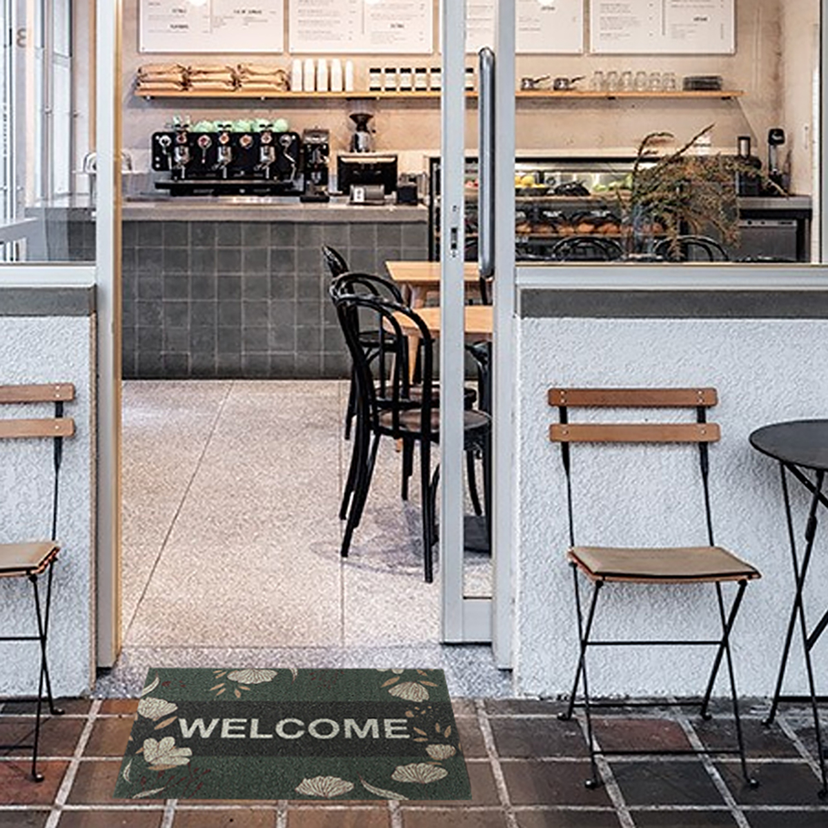 พรมดักฝุ่น รุ่น Printing Door Mat (40x60 ซม.) Wspbath