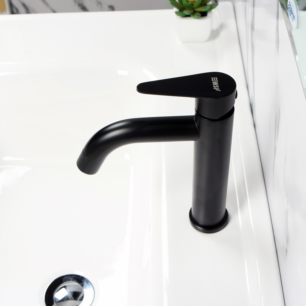 BASIN FAUCET STAINLESS STEEL 304 (BLACK) - wspbath