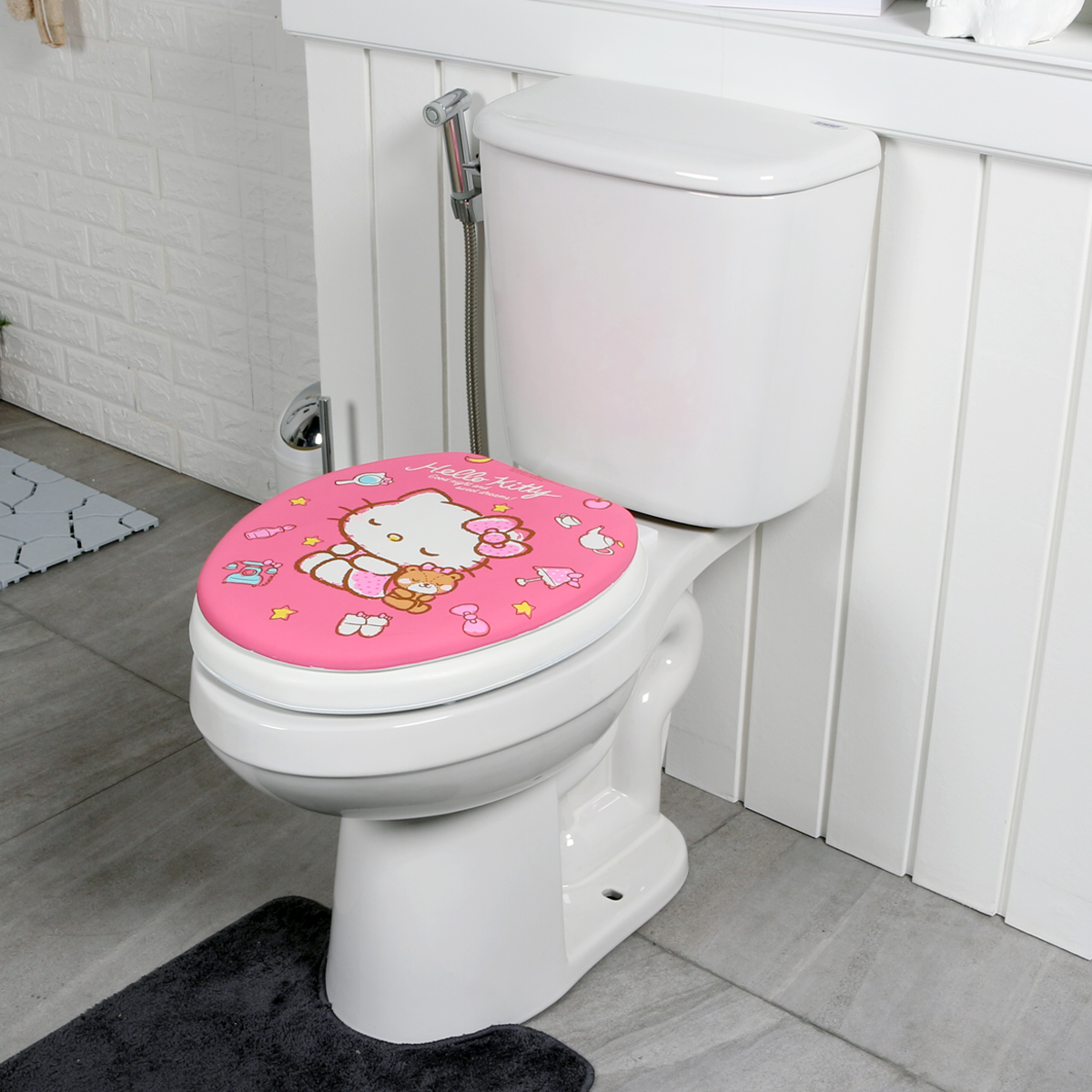 HELLO KITTY SOFT TOILET SEAT wspbath