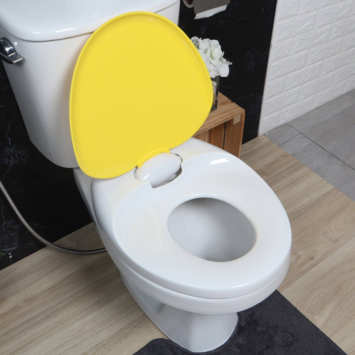 ฝารองนั่งชักโครก 2 ชั้น (Double Toilet Seat) สำหรับผู้ใหญ่ เด็ก wspbath