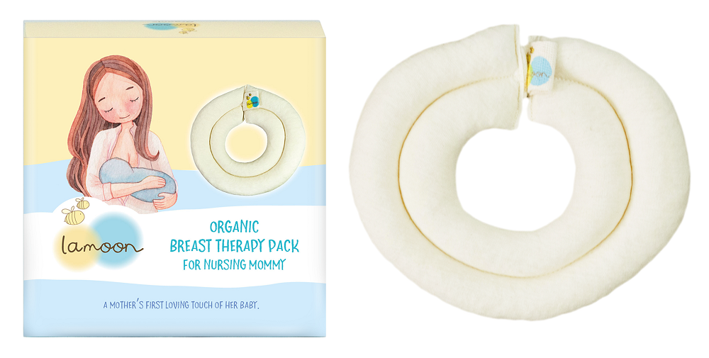 Lamoon Breast Therapy Pack for Nursing Mommy