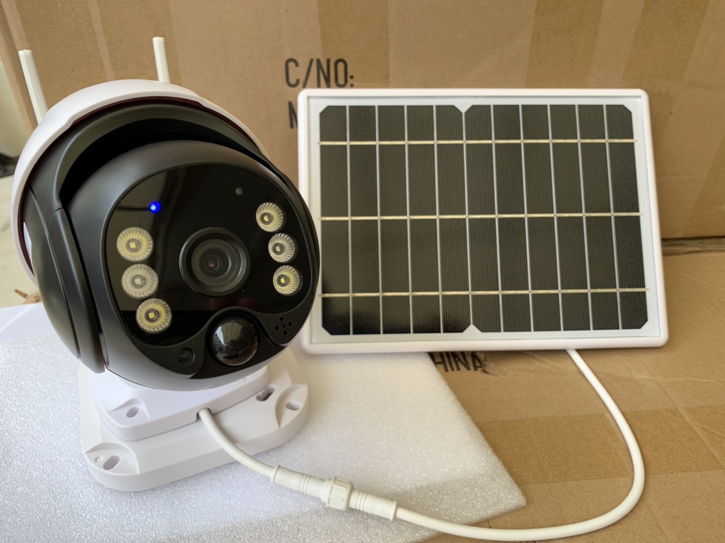 CCTV วงจรปิดโซล่าเซลล์ พลังงานแสงอาทิตย์ ใช้เครือข่ายมือถือ