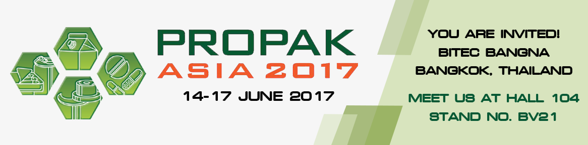Propak Asia 2017 during 14-17 June at BITEC Bangna.