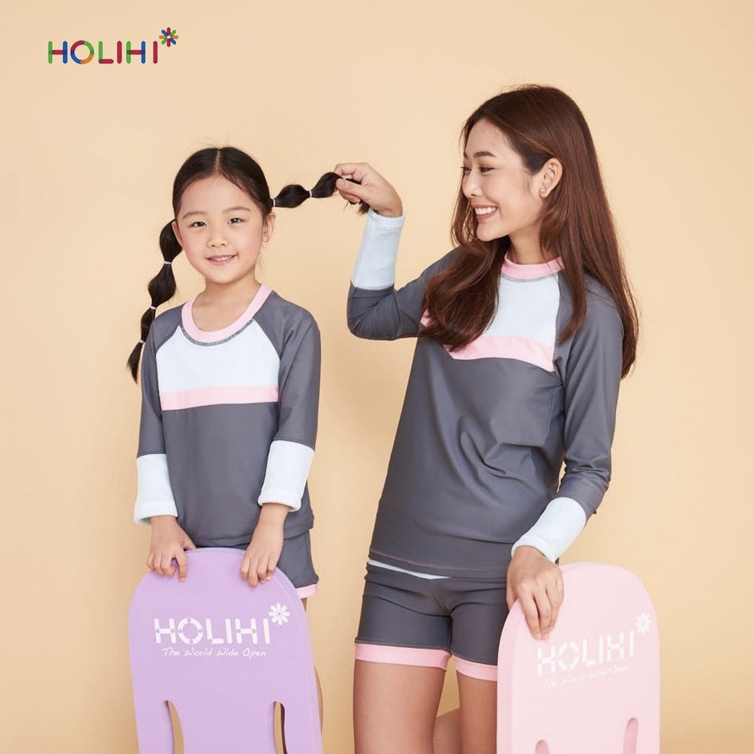 Holihi Swimsuits/ Koh He Pink Mom