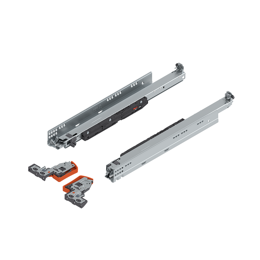 Drawer Runner Soft Close 60 Kg Blue Inter