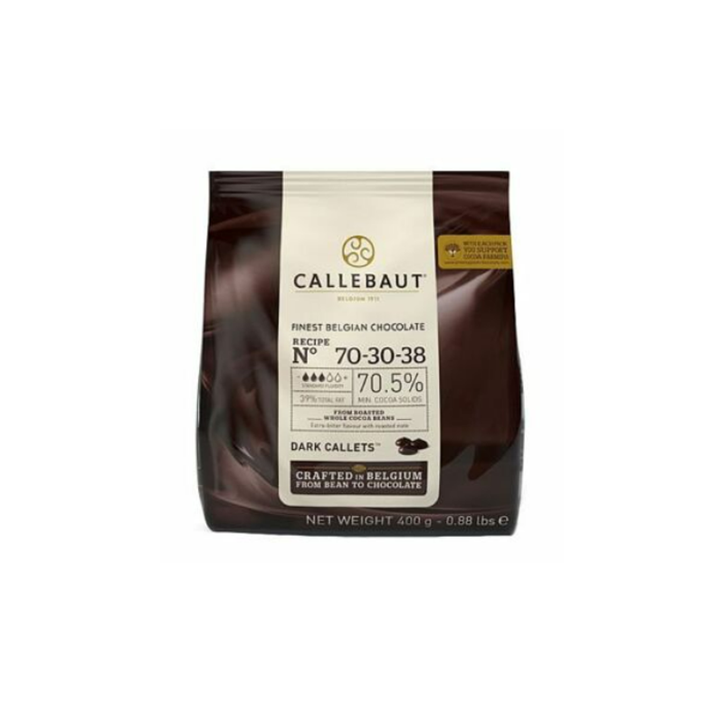 Callebaut Finest Belgian Chocolate Dark Couverture 705 400g Ppanpang