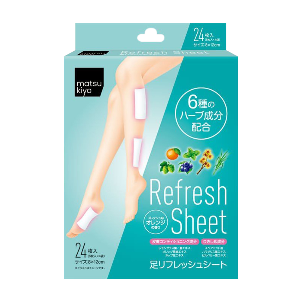 Matsukiyo Refresh Sheet 24pcs.