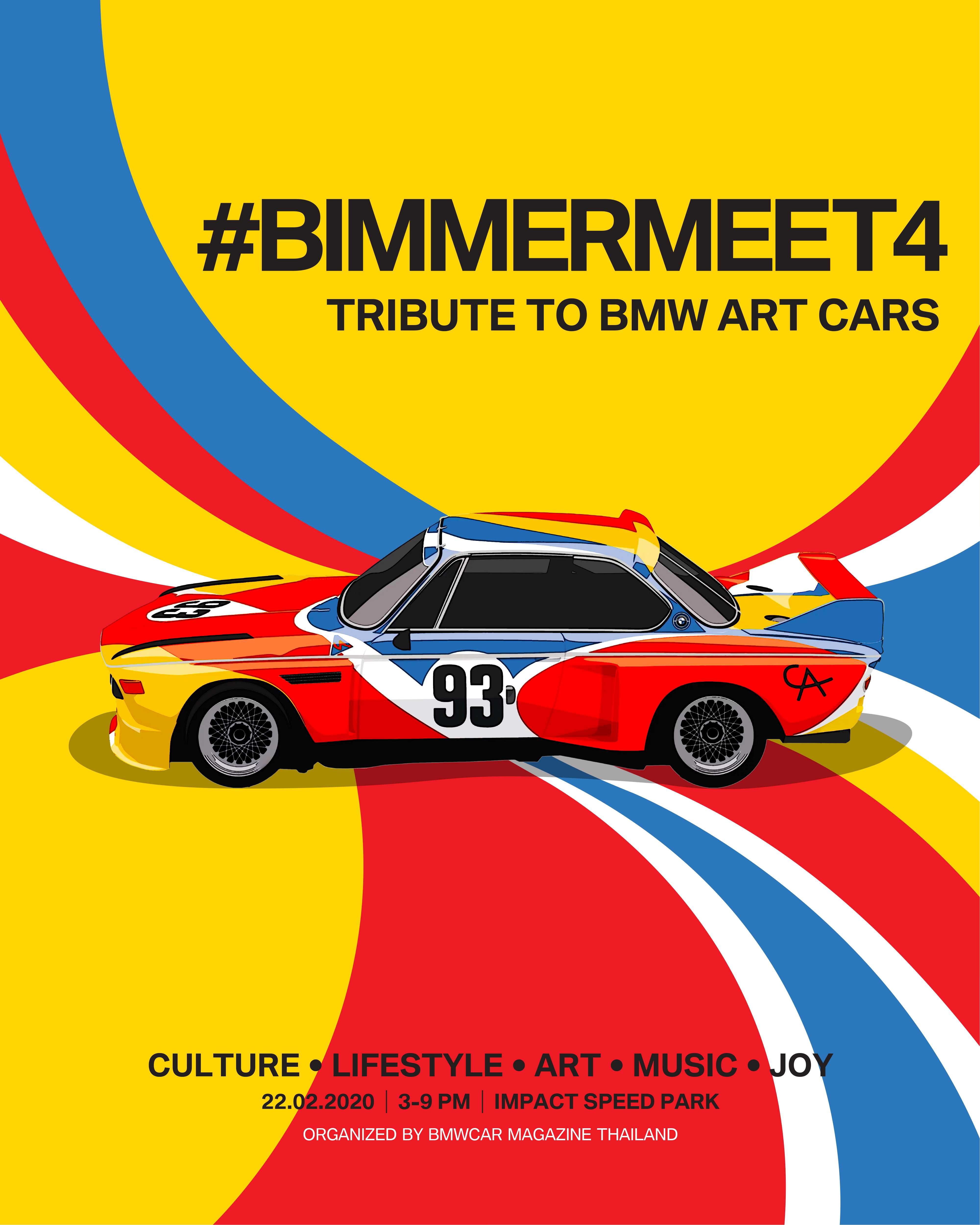 BMWCar Magazine Thailand จัดงาน #BIMMERMEET4 : Tribute To BMW Art Cars ที่สุดแห่งงานของคนรักรถ ดนตรี และ ศิลปะ ครั้งที่ 4