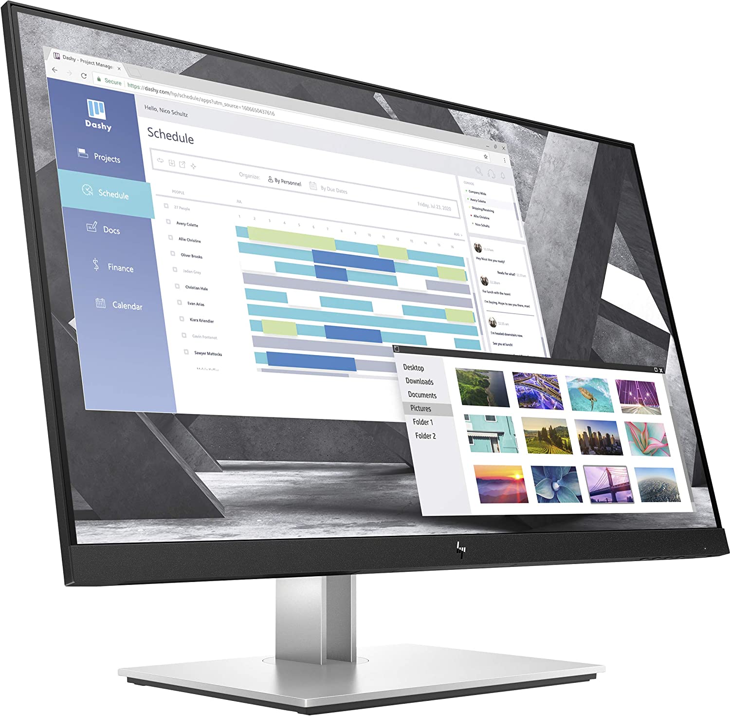 HP E27 G4 FHD Monitor - innovation-tech