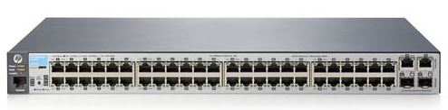 Aruba 2530-48 Switch (48 x 10/100 ports, 2 x 10/100/1000 ports, 2 SFP ports)